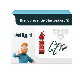 Starterspakket 2 - Brandpreventie - incl. vluchtladder, poederblusser en rookmelder