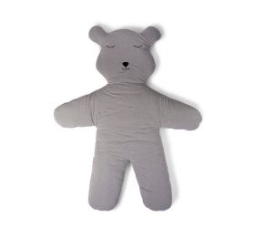 Childhome - Speelmat Teddybeer - 150 cm. - Jersey Grijs