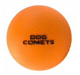 Dog Comets Ball Stardust Oranje M, 6 cm.